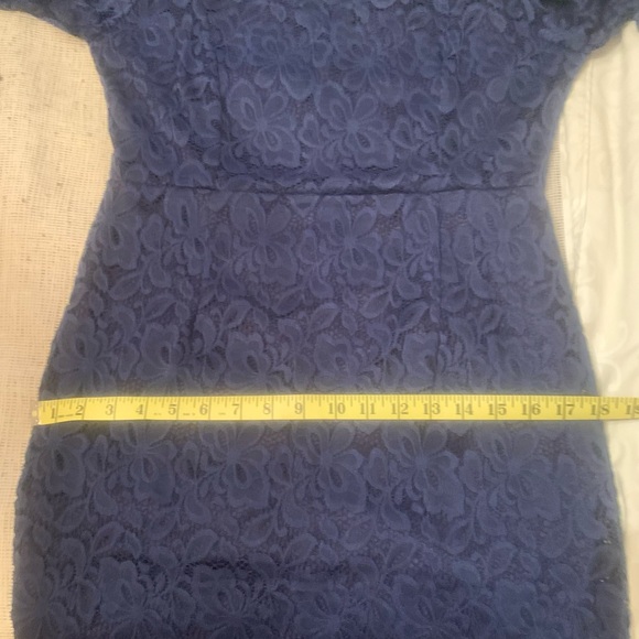 Zapaka blue lace dress - L - Picture 9 of 10